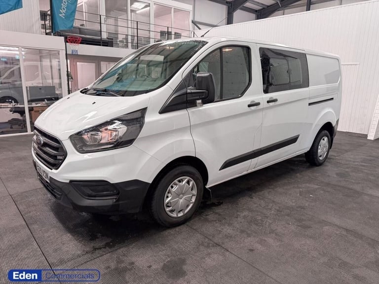2020 20 FORD TRANSIT CUSTOM 2.0 300 LEADER DCIV ECOBLUE 129 BHP * CREW VAN * DIE