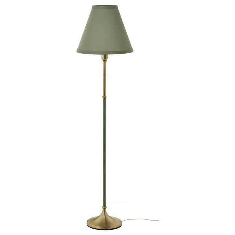 ✨ Brass & Green IKEA FLYGHÖJD Floor Lamps – Elegant Design – Two Available ✨
