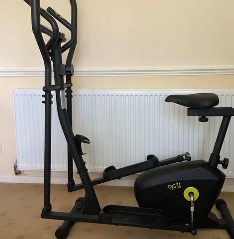 Spin Bike Opti In Cross Trainer And Bike Opti In Magnetic Cross