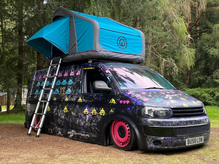 Van/Car Inflatable Roof Top Tent Glamping 3 Person Inflatable Fishing