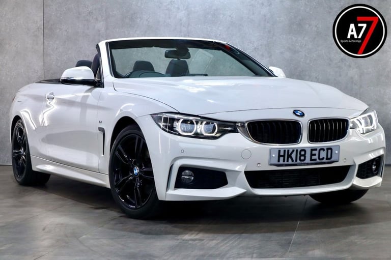 image for 2018 BMW 4 Series 2.0 420d M Sport Convertible 2dr Diesel Auto Euro 6 (s/s) (190 ps) Convertible ...