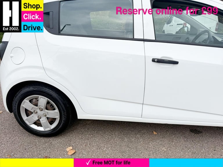 2012 Chevrolet Aveo 1.2 LS Hatchback 5dr Petrol Manual Euro 5 (s/s) (86 ps) HATCHBACK Petrol Manual