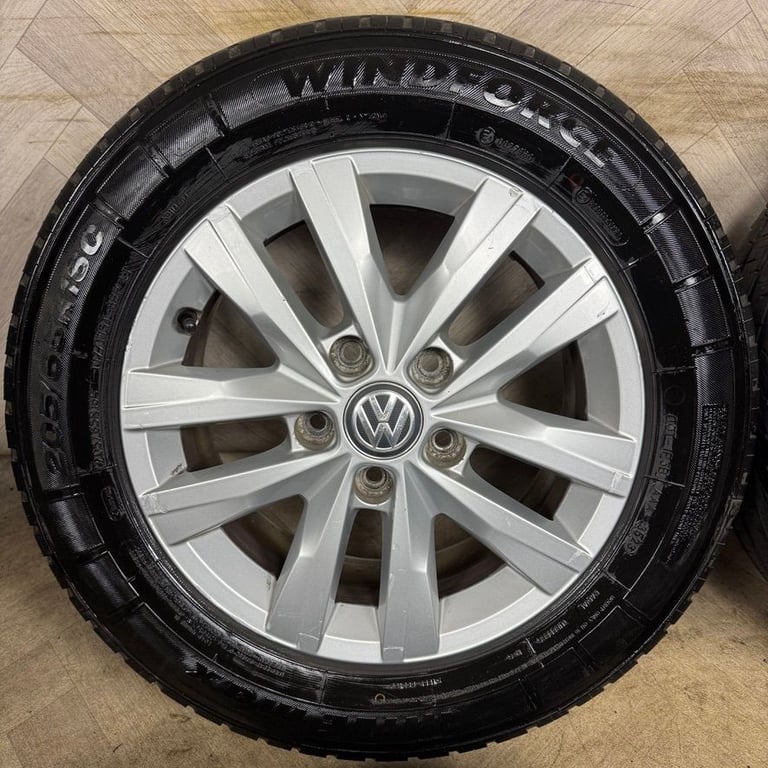 16'' GENUINE VW TRANSPORTER T6 T6.1 T5 CARAVELLE CLAYTON ALLOY WHEELS TYRES ALLOYS
