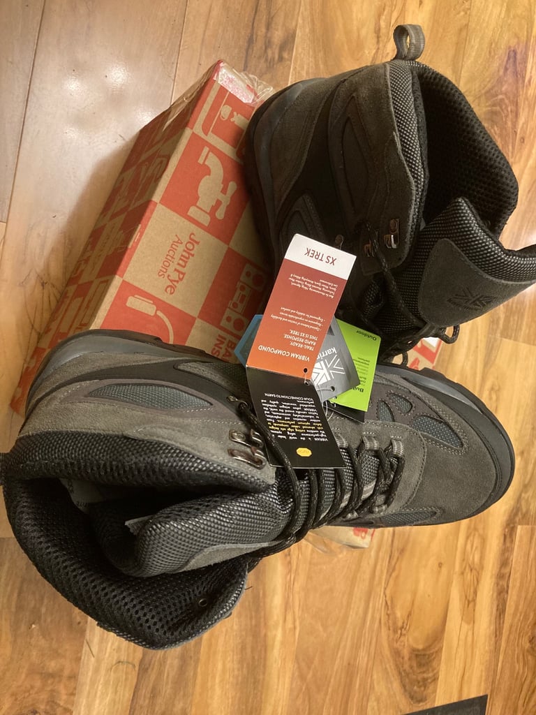 image for Karrimor XS Waterproof Size 12 Hiking Boots 