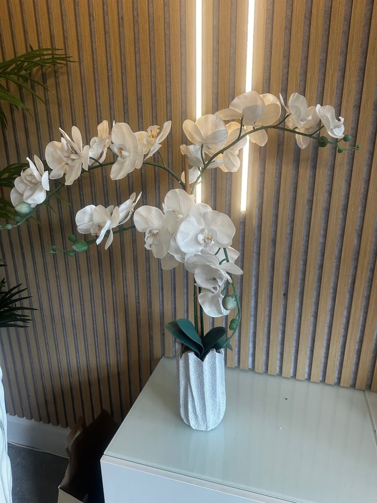 image for Artificial orchid in vase