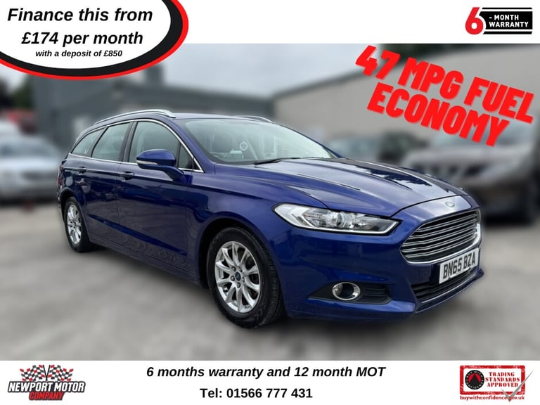 2015 Ford Mondeo 1.5 Zetec 5dr ESTATE Diesel Manual