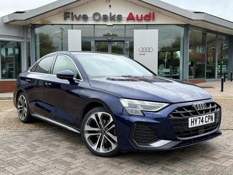 image for 2024 Audi A3 1.5 TFSI 35 S line Saloon 4dr Petrol S Tronic Euro 6 (s/s) (150 ps) SALOON Petrol Au...