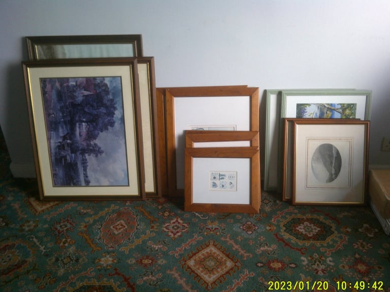 PICTURE FRAMES X 45.