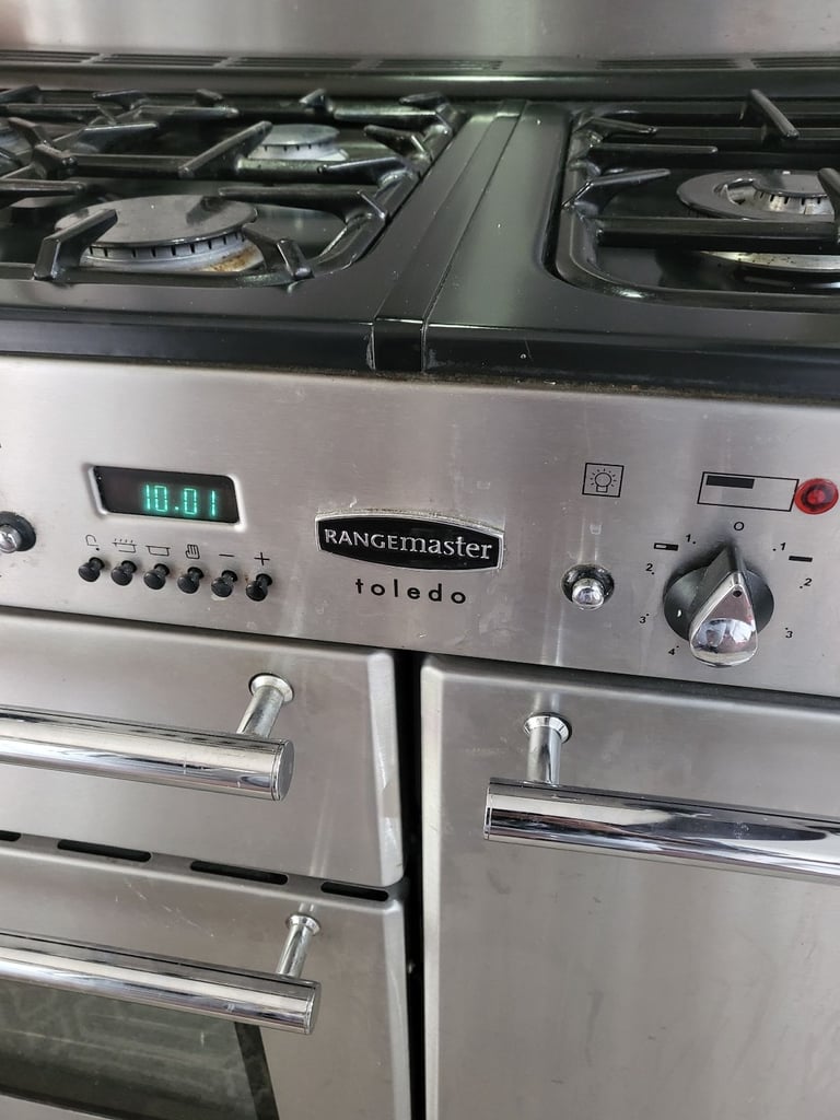 Rangemaster toleda 90 stainlell steel cooker