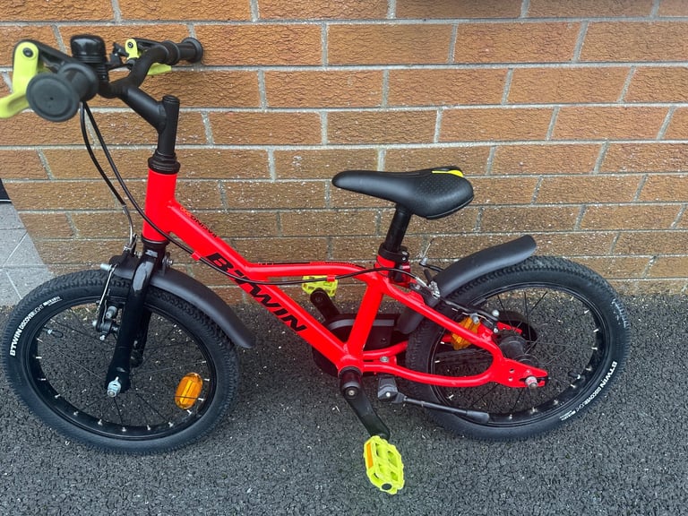 image for 16” B’TWIN 900 red kids bike