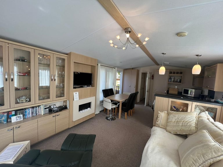 Static Caravan wooden lodge For Sale Off Site Regal Autograph 40ft x 13ft, 3 Bed