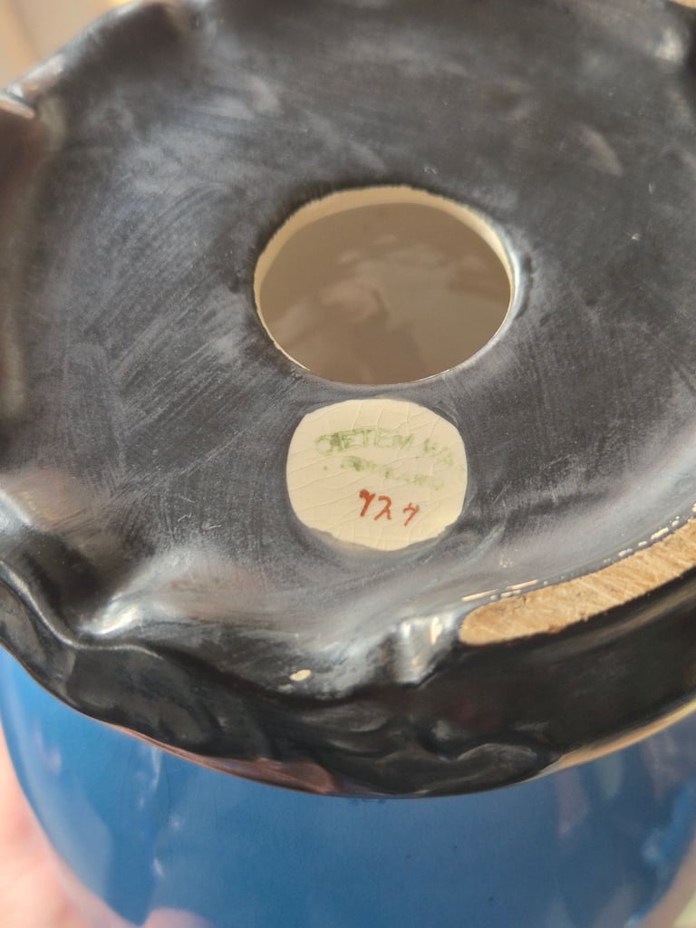 Extremely nice oil lamp base 