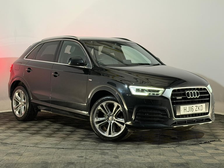 2016 AUDI Q3 S LINE PLUS 2.0 DIESEL S-TRONIC AUTOMATIC QUATTRO 4WD SUV 181 BHP