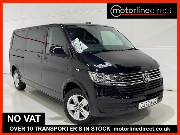 2022 Volkswagen Transporter Shuttle 2.0 TDI SE Minibus Double Cab 5dr Diesel DSG LWB Euro 6 (s/s)...