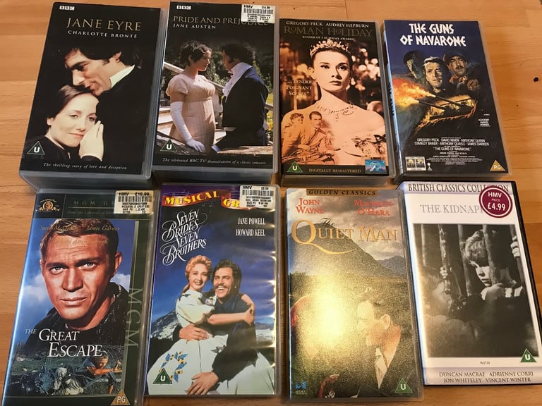 image for Classic Film VHS tapes