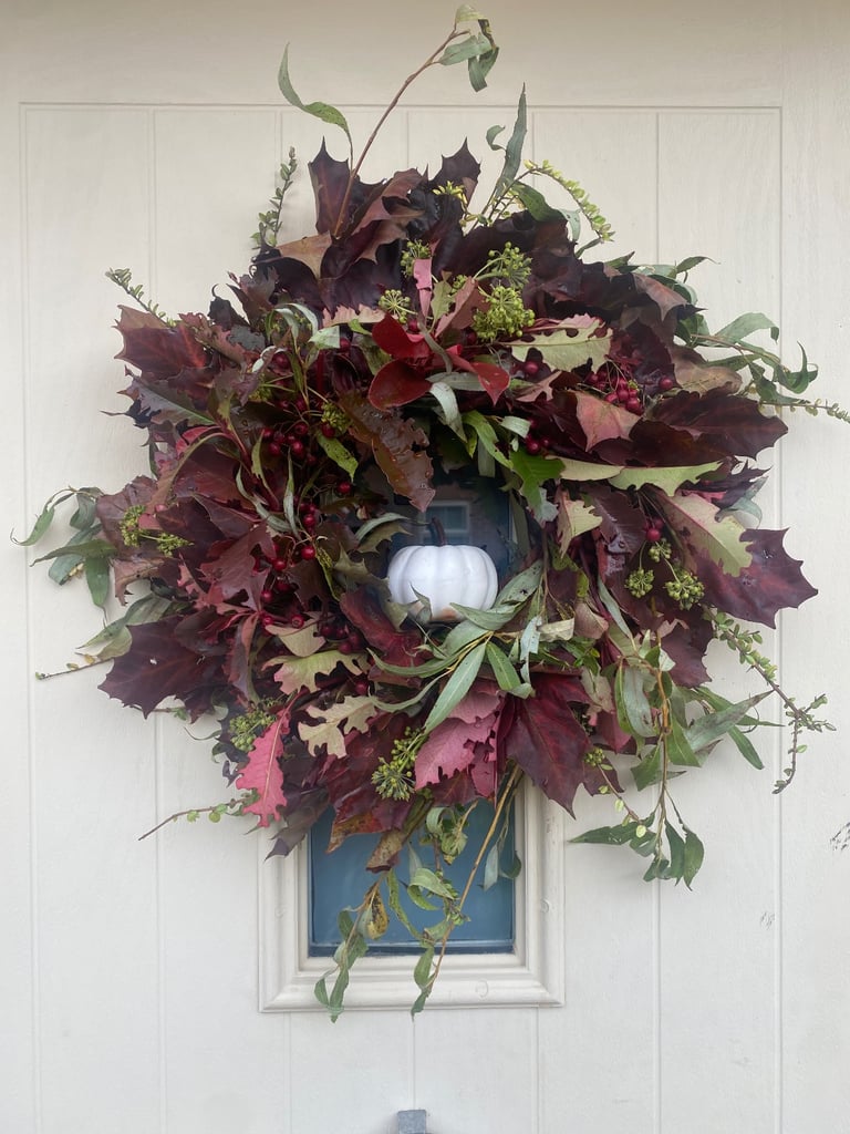 Autumn handmade wreath 