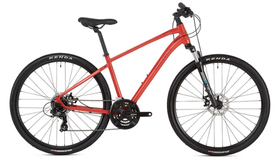 image for RIDGEBACK NEMESIS MENS HYBRID BIKE 2020 IN RED