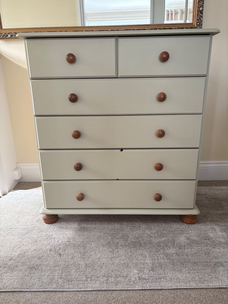 image for Pine Six Drawer Chest 