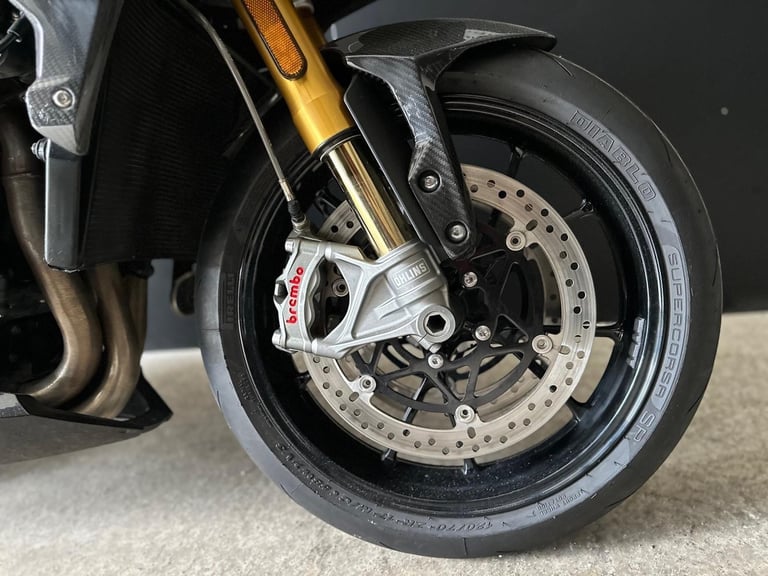 Stunning Low Mileage 2021/71 Triumph Speed Triple 1200 RR Motorcycle 