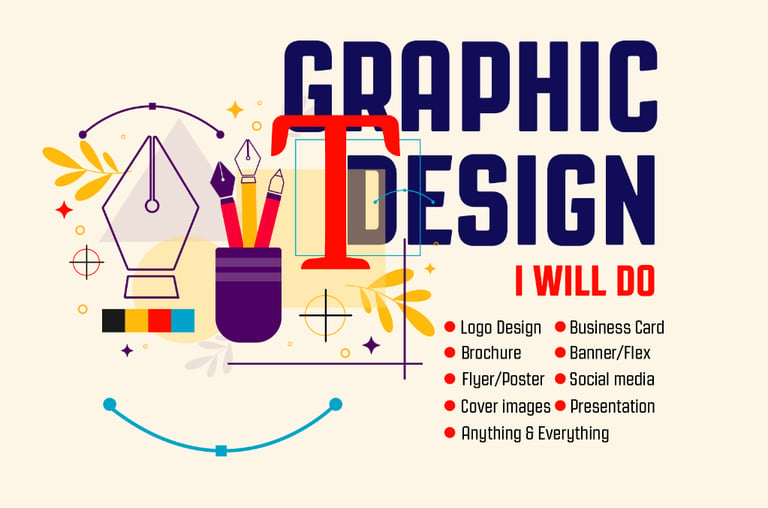 I will do any graphic design, adobe photoshop, adobe illustrator expert