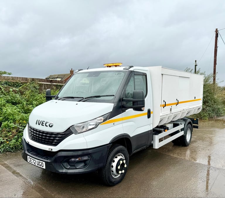 09-11-2022 (72) IVECO DAILY 70C18 TIPPER FOOD WASTE ARB CHIPPER EURO-6 MANUAL 