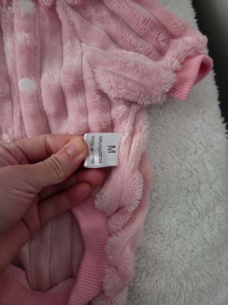 Pink top for dogs
