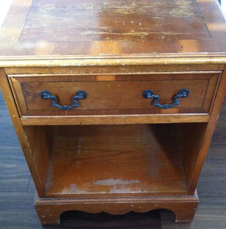 Wood cabinet