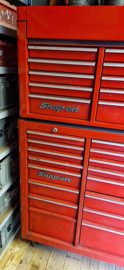 Snap On Toolbox Roll Cab 40 inch tool chest top box