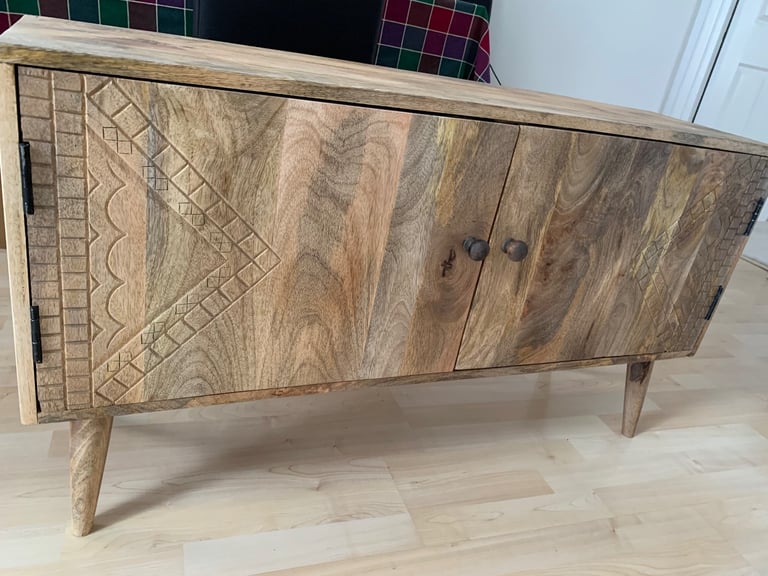 Brand new Sideboard Solid Mango Wood 110x30x60 cm