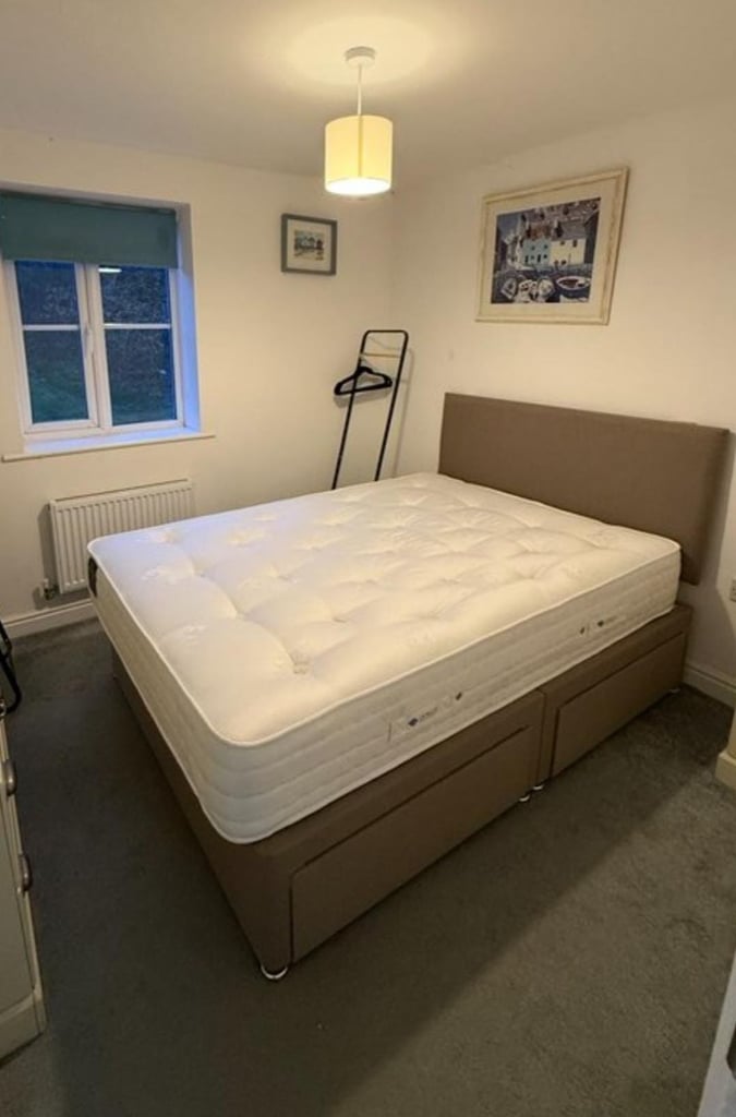 Double bed with mattress for £150(we can deliver)