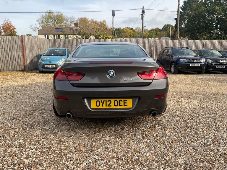 2012 BMW 6 Series 640d SE 2dr Auto COUPE Diesel Automatic