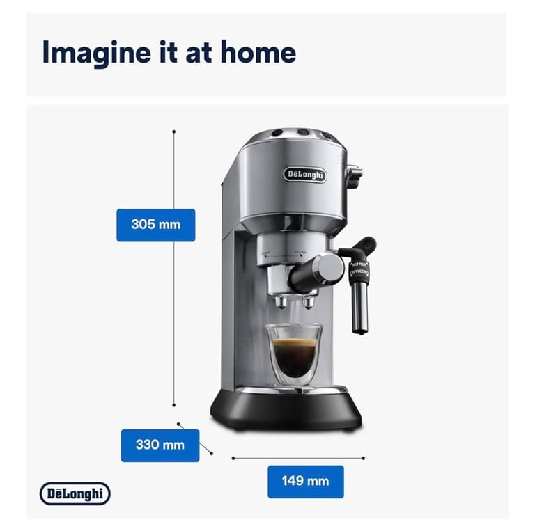 De'Longhi Dedica, EC685M, Silver