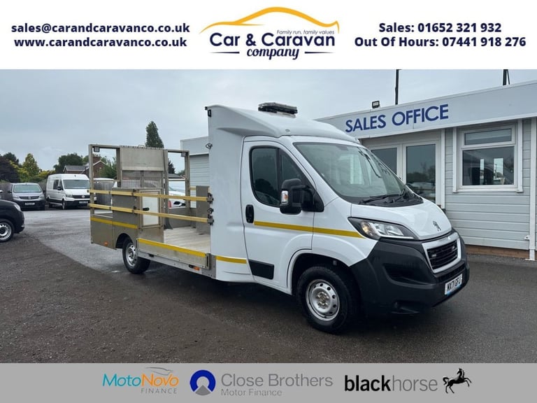 image for 2021 71 PEUGEOT BOXER LOW LOADER DROPSIDE SPECIALIST VEHICLE DIESEL