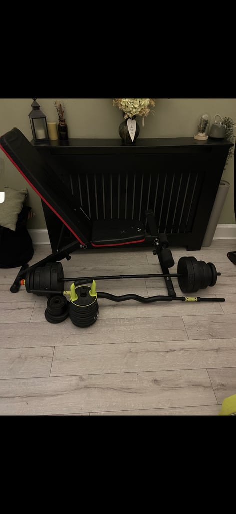 image for Weights and bench 