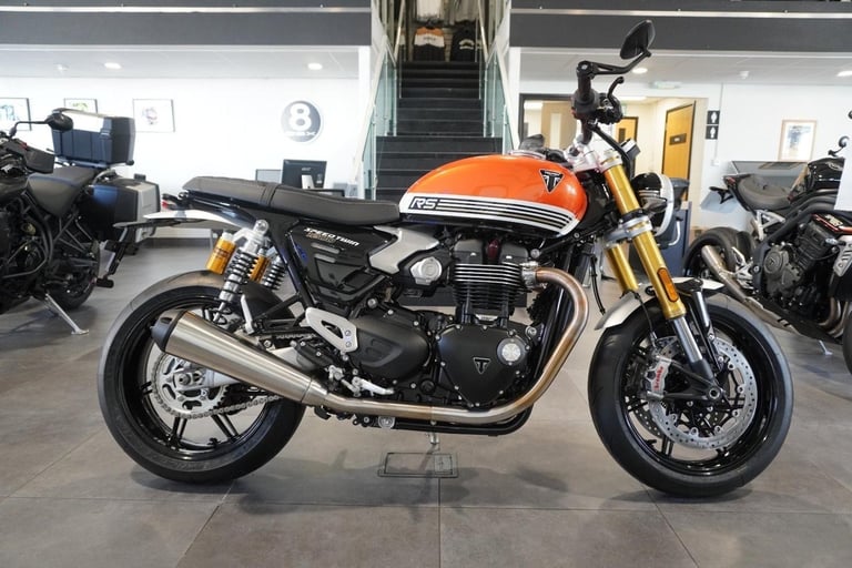 Triumph Speed Twin 1200 RS, 2025, Baja Orange. IN STOCK NOW