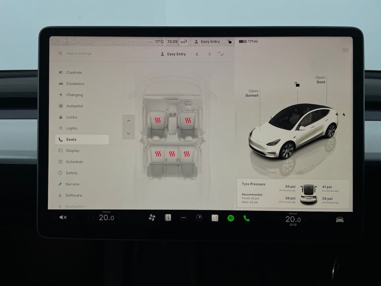 2022 Tesla Model Y (Dual Motor) Long Range SUV 5dr Electric Auto 4WDE (384 bhp) - REVERSE CAM  Su...