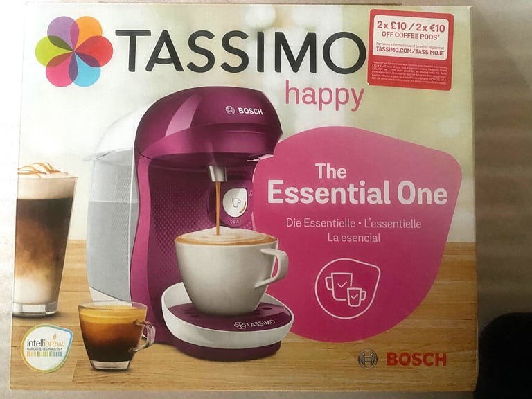 image for Bosch Tassimo 'Happy' Pod Coffee Machine - Excellent Condition!