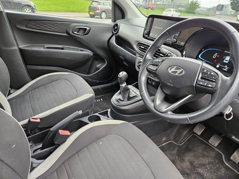 2024 24 HYUNDAI I10 1.0 Advance 5dr Black Damaged Salvage