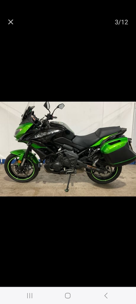 Kawasaki, Versys 650, 2021, only 2650 miles  sports adventure 