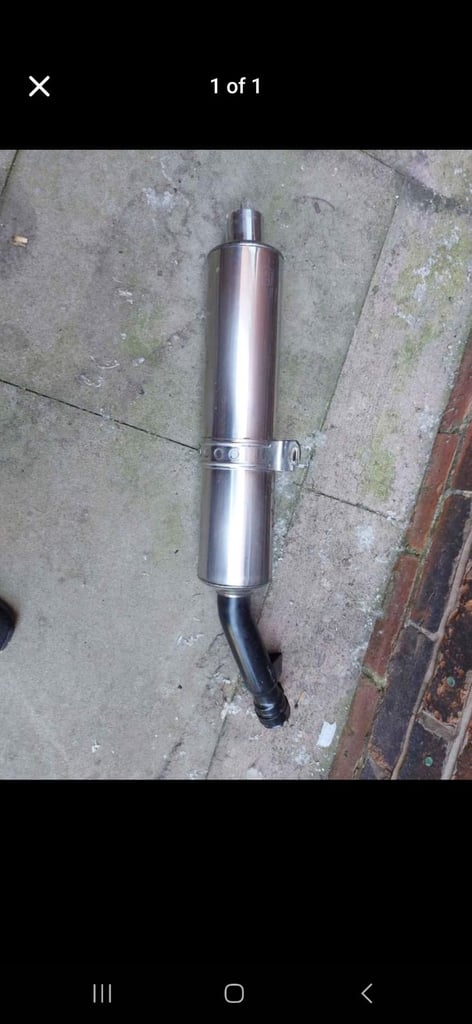2002 fazer 600 origianl exhaust 