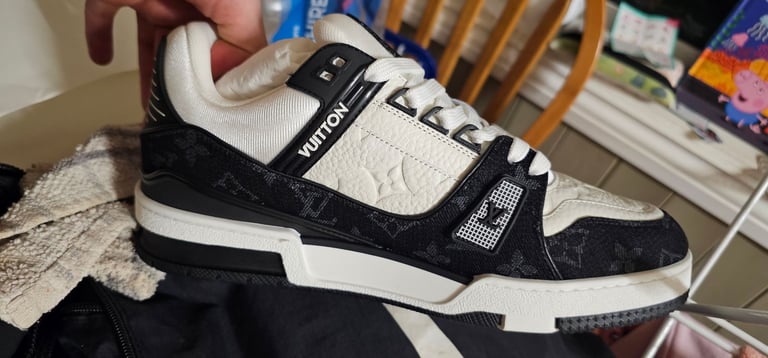 Louis vuitton black trainers