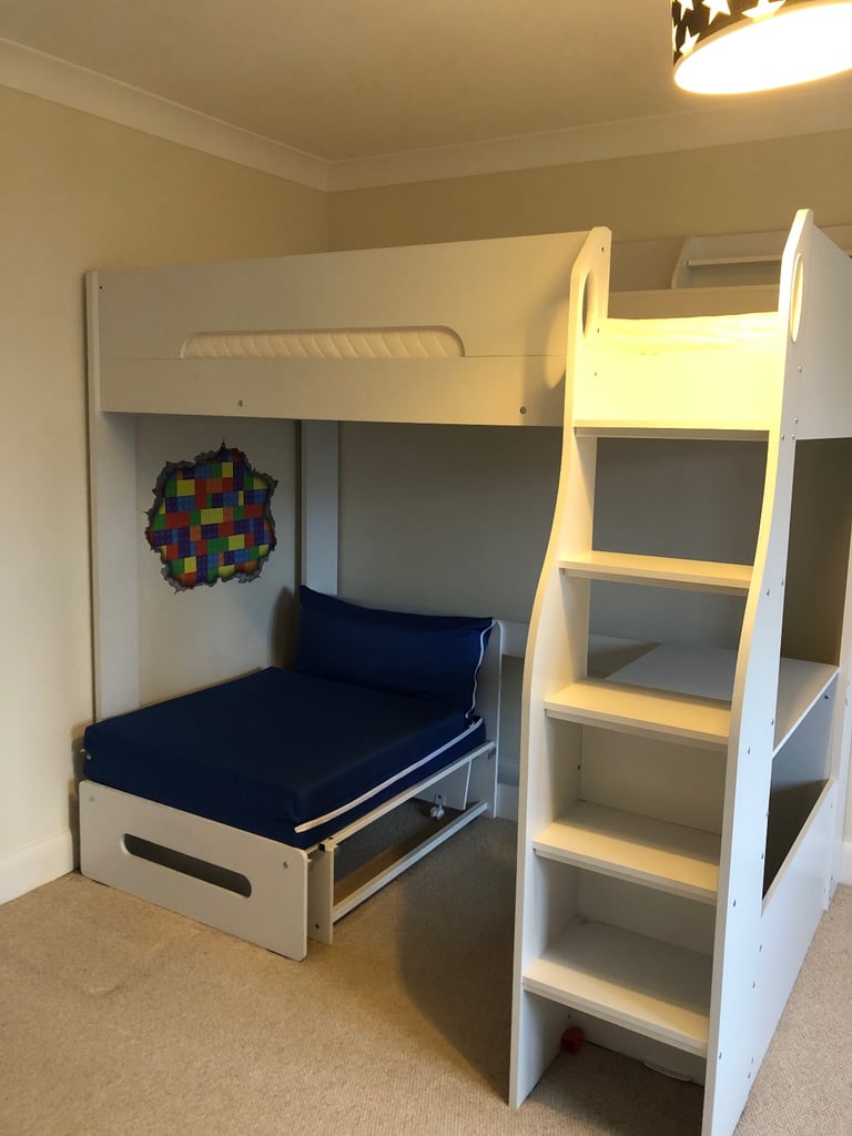 image for Child’s Single High Sleeper Bed 