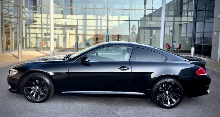 2008 BMW 6 SERIES COUPE 635 DIESEL TWIN-TURBO NEW MOT FULL SERVICE HISTORY SAPHIRE BLACK
