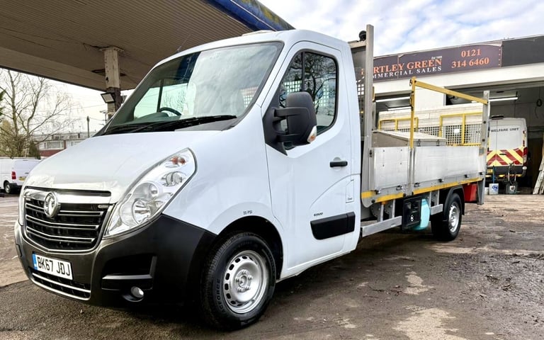 image for VAUXHALL MOVANO 4M DROPSIDE 2.3 CDTi 3500 BiTurbo LOW MILES!! 2017