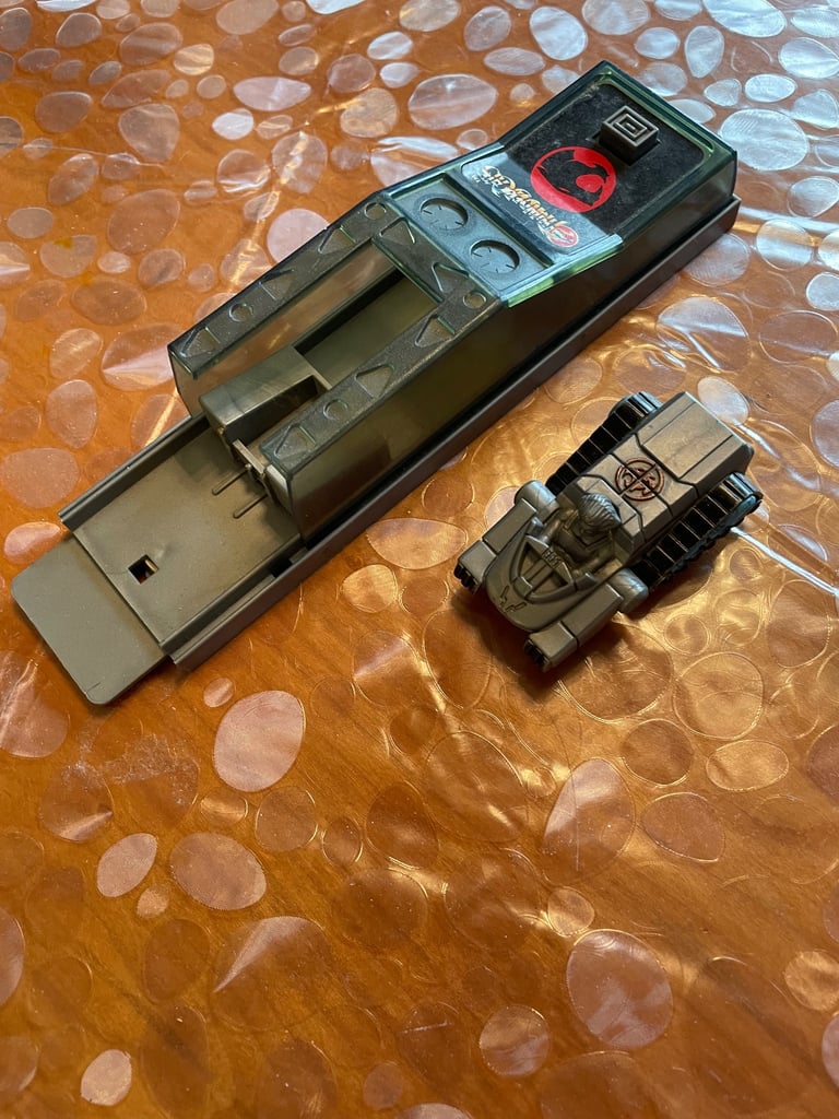 Thundercats 1985 Thundertank And Launcher. Original Good Condition Toy. Works!