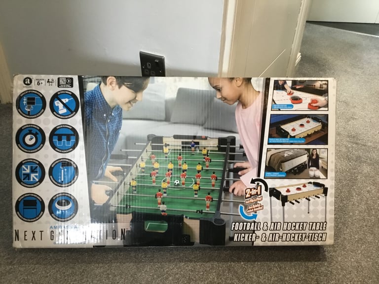 image for Football and air hockey table