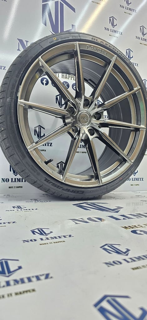 BRAND NEW BMW WHEELFORCE 19" 513m 1 SERIES 2 SERIES 3 SERIES STYLE ALLOY WHEELS STAGGERED 5x120