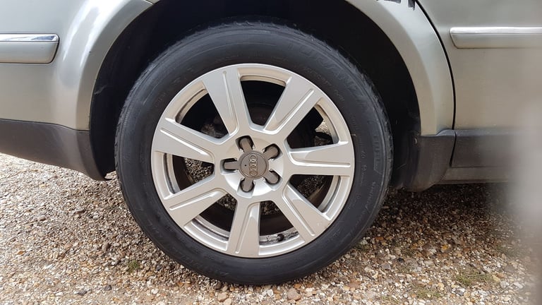 4 x AUDI 17" S-LINE ALLOY WHEELS 