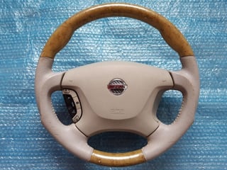 image for NISSAN ELGRAND E51 CUSTOM SPORT STEERING WHEEL & AIRBAG