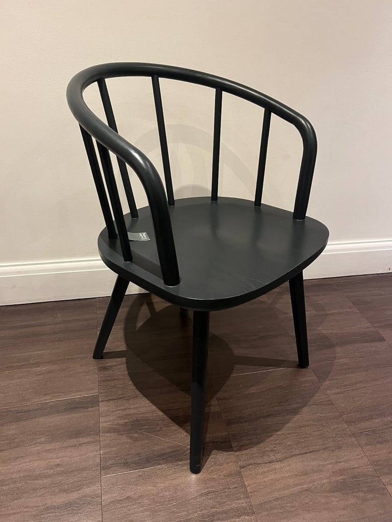 image for Garden Trading Carver Chairs Set Of 4 - Carbon Ash - CCCN02